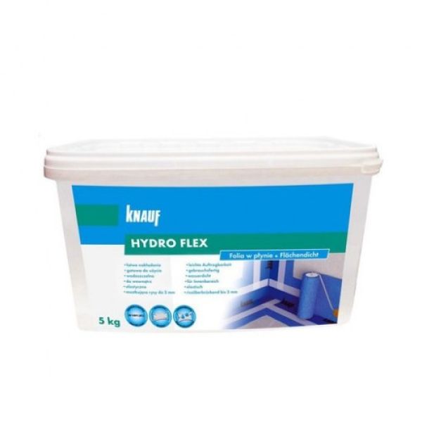 Knauf (Кнауф) Гидроизоляция готовая Hydro Flex 5кг 9939 фото