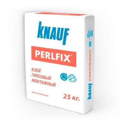 Кнауф Perflix для приклеювання гіпсокартону 25 Кг 27176 фото