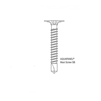 Knauf Винт Aquapanel Maxi SB 25 мм/250 23368 фото